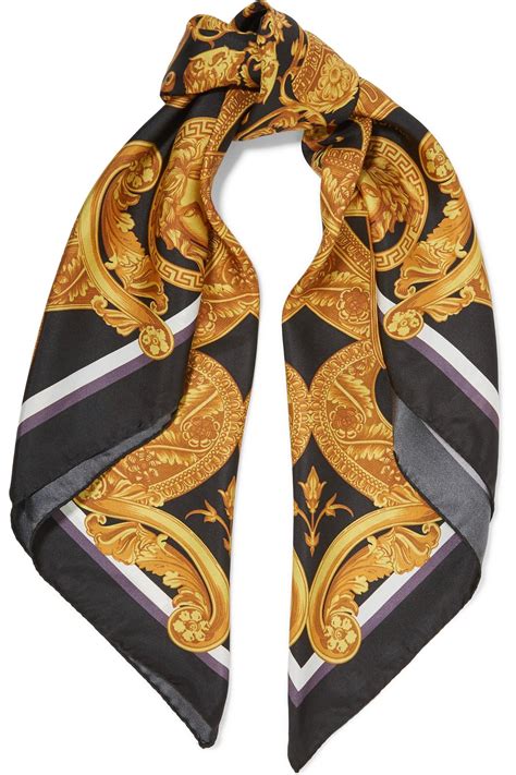 faux versace scarf